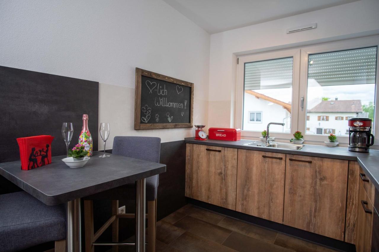 Ferienwohnung Fuhldichwohl Übersee エクステリア 写真